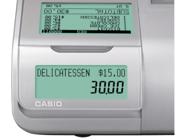 CASIO SE-S400SB-SR mit Fiskalsoftware (kleine Schublade)