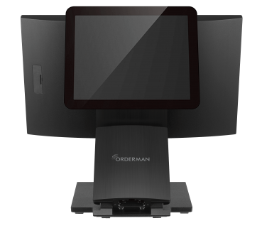 Orderman NCR Columbus 1000 Kassensystem Touchscreen Kundendisplay