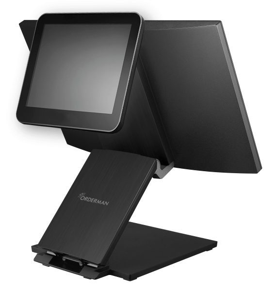 Orderman NCR Columbus 1000 Kassensystem Touchscreen Kundendisplay groß